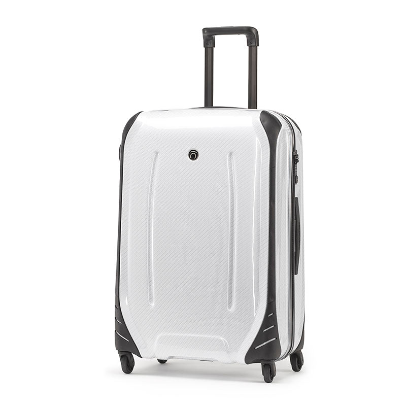 Claymore Opaque 75cm Trolley Case White