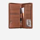 Jekyll & Hide Texas Large Zip-Around Travel Organiser Clay