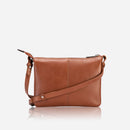 Jekyll & Hide Osaka Slim Ladies Leather Crossbody Tan