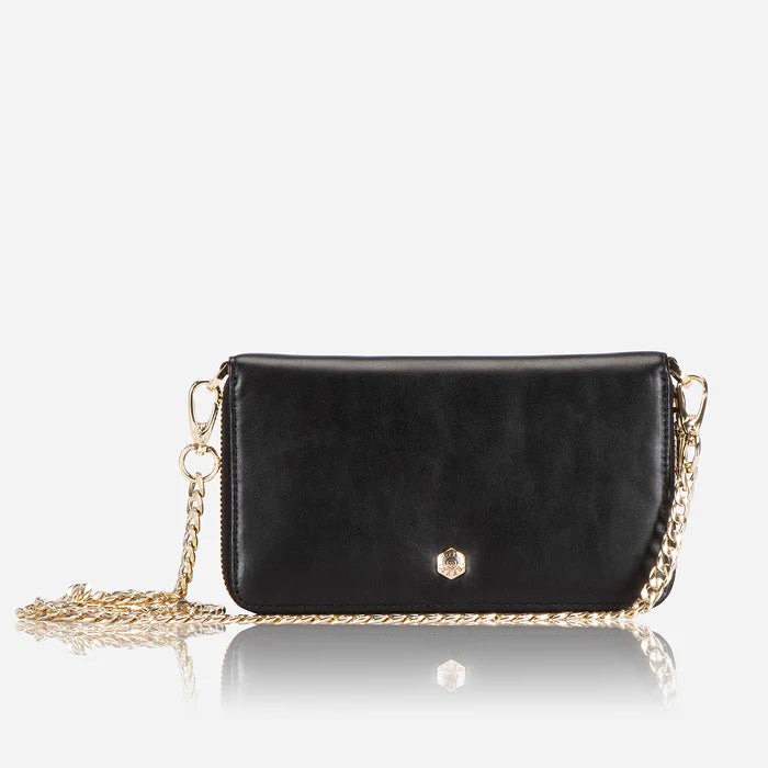 Jekyll & Hide Paris Chain Purse Black