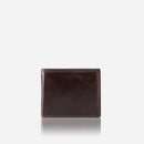 Jekyll & Hide Oxford Medium Billfold Wallet With Coin Coffee