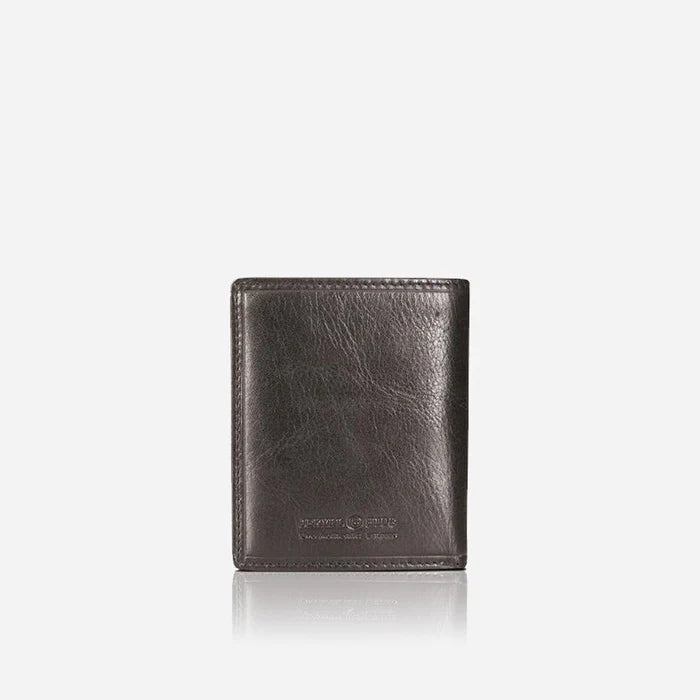 Jekyll & Hide Oxford Billfold Wallet With ID Window Black