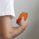 Ogon Slider Aluminium Card Holder Orange