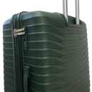 Embassy Chic Cabin Trolley Case Dark Green