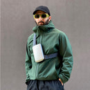 Ogon Aluminium Phone Bag and Wallet Crossbody Silver