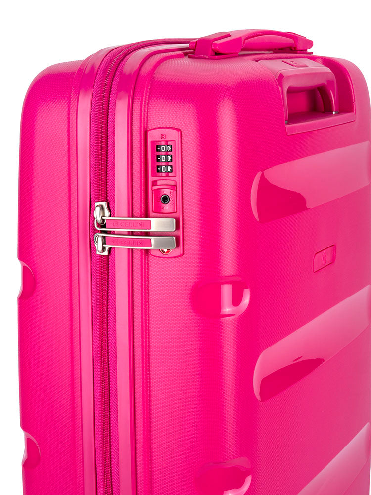 Cellini Cruze Large Trolley Case Cabaret Pink