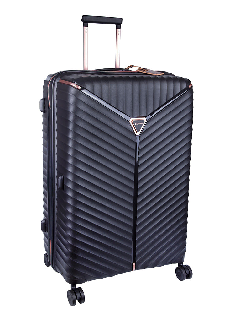 Cellini Allure PP Medium Trolley Case Black