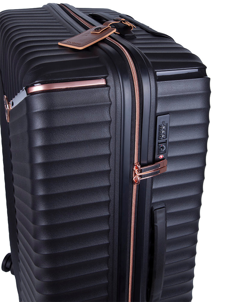 Cellini Allure PP Medium Trolley Case Black