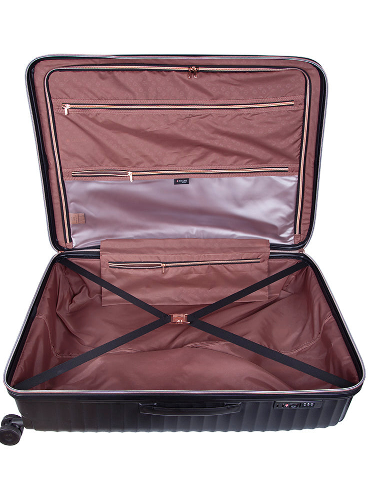 Cellini Allure PP Large Trolley Case Black