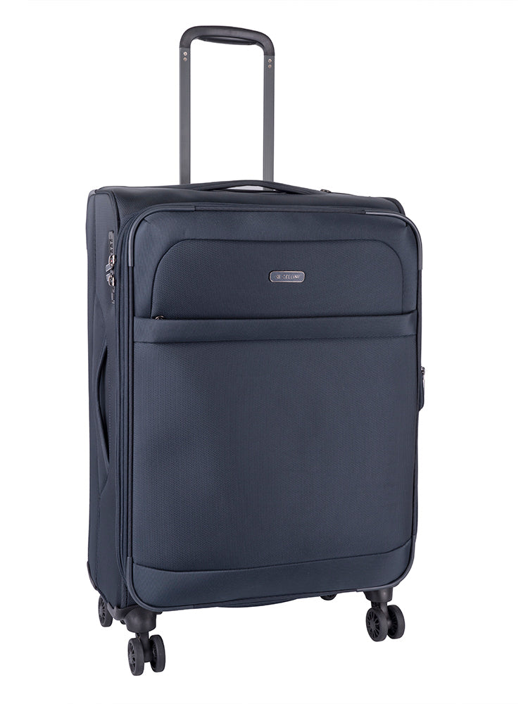 Cellini Microlite S Medium Trolley Case Midnight Blue