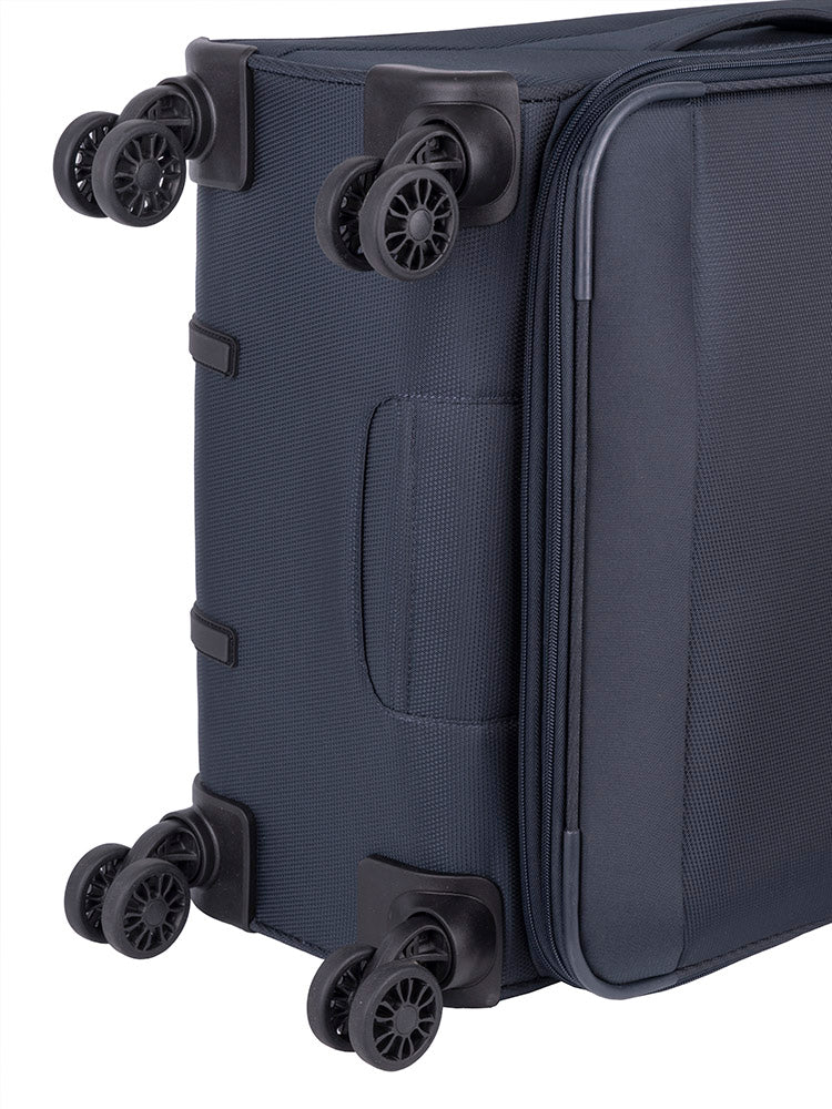 Cellini Microlite S Medium Trolley Case Midnight Blue