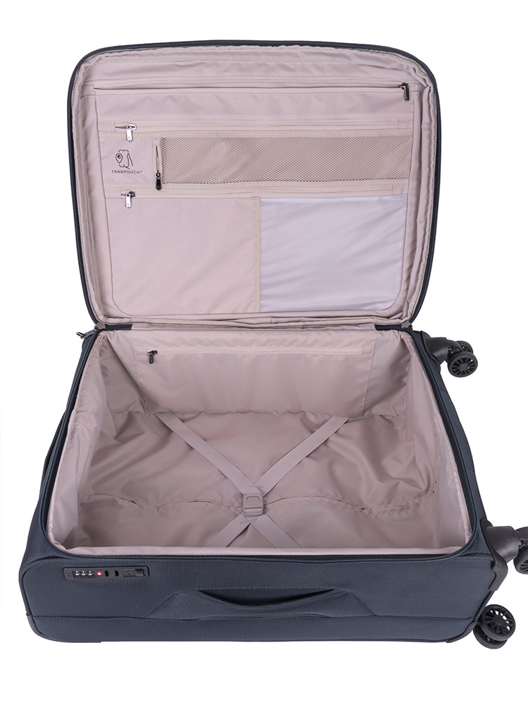 Cellini Microlite S Medium Trolley Case Midnight Blue