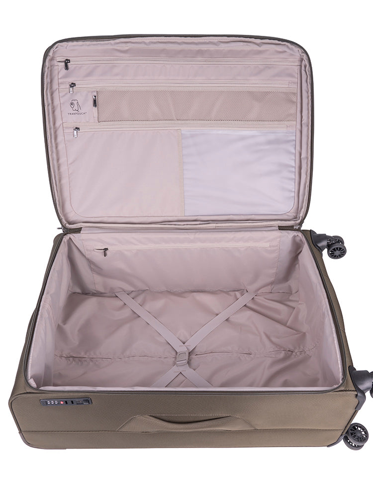 Cellini Microlite S Carry On Trolley Case Walnut