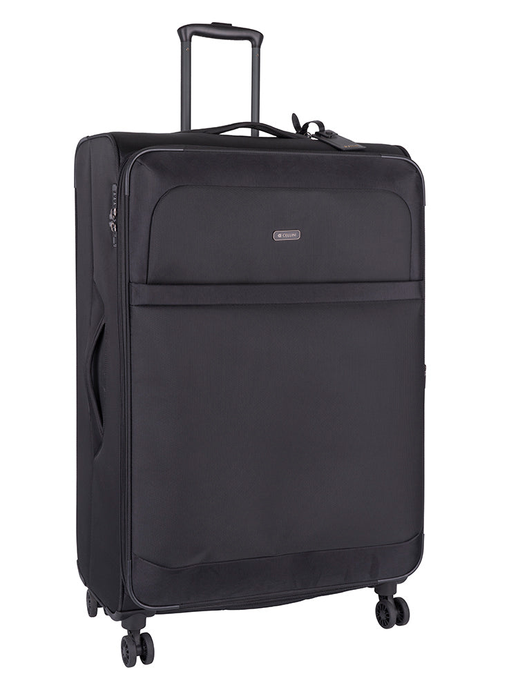 Cellini Microlite S Medium Trolley Case Black