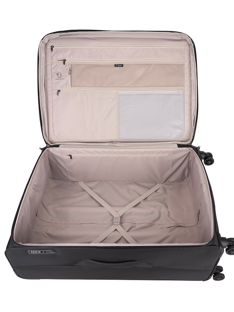 Cellini Microlite S Medium Trolley Case Black