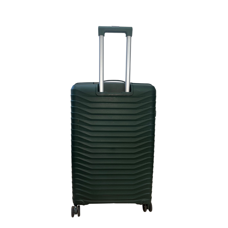 Embassy Chic Cabin Trolley Case Dark Green