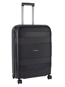 Cellini Safetech Medium 4 Wheel Trolley Case Black