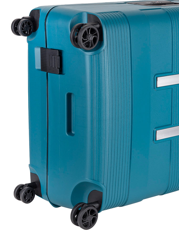 Cellini Safetech Large 4 Wheel Trolley Case Ocean