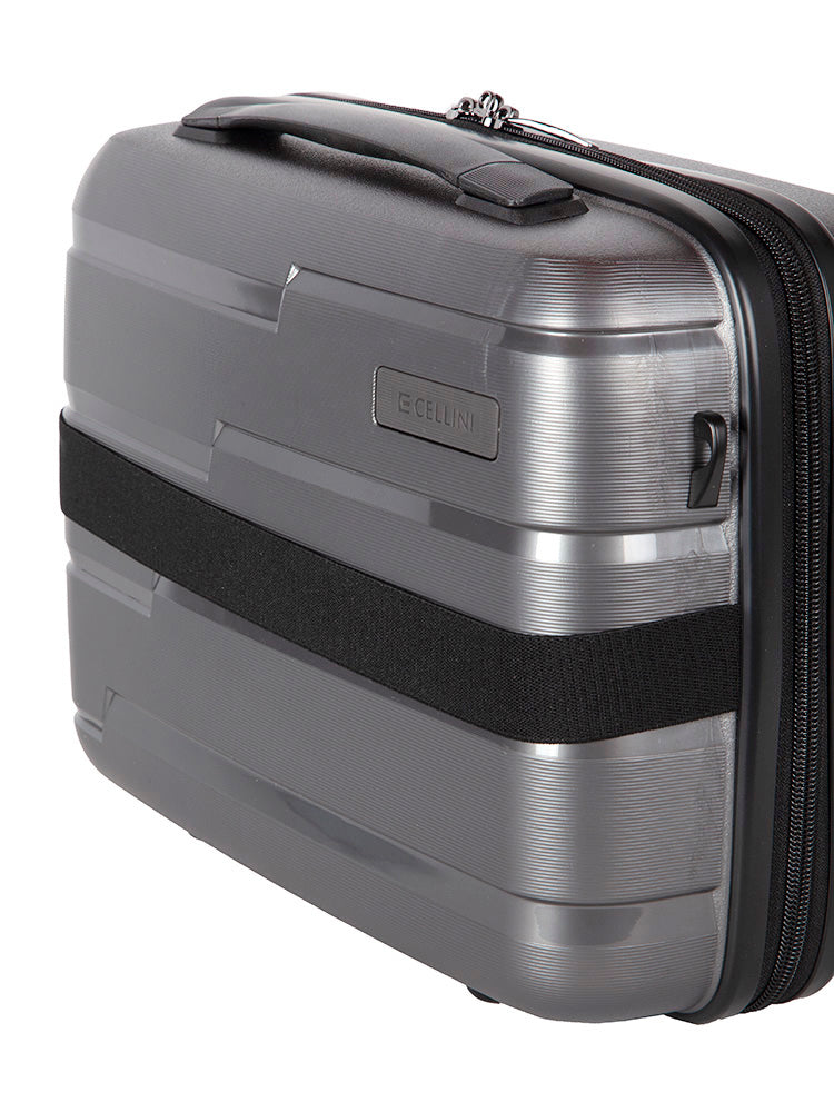 Cellini Microlite Beauty Case Charcoal