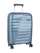 Cellini Microlite Carry On Trolley Case Steel Blue