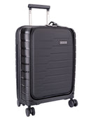 Cellini Microlite Business Soft Front Carry On Trolley Case Black