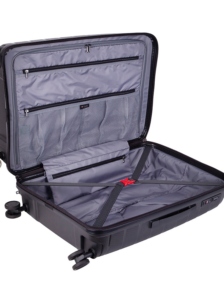 Cellini Microlite Medium Trolley Case Black