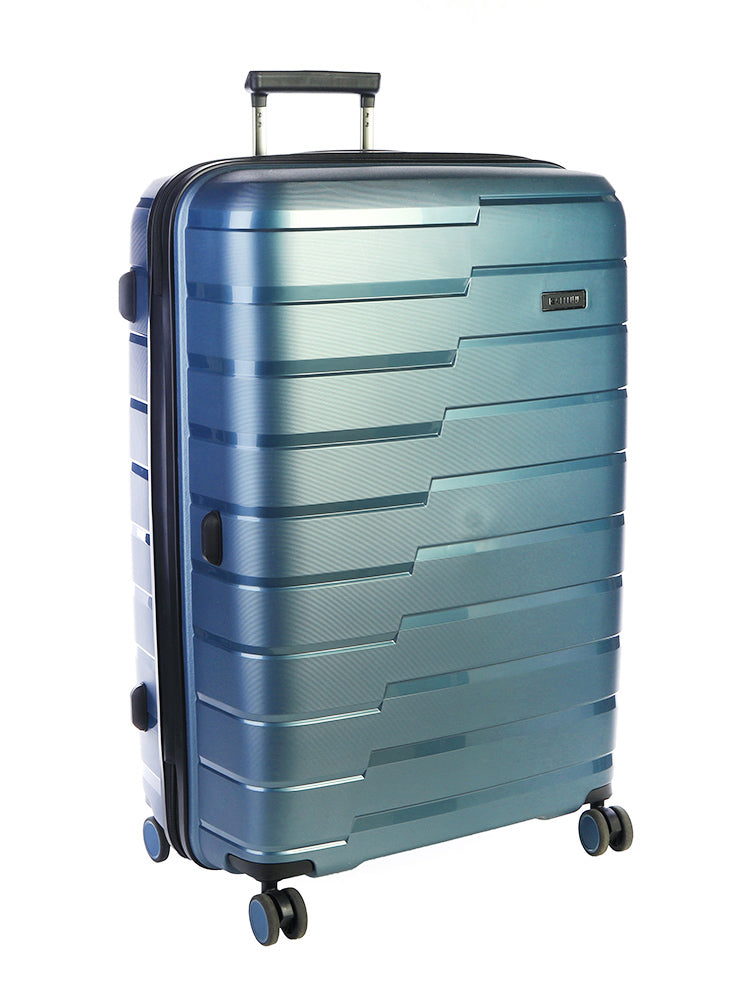 Cellini Microlite Large Trolley Case Steel Blue