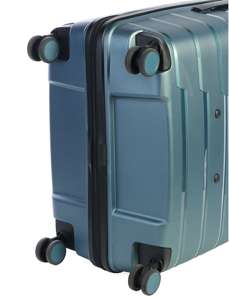 Cellini Microlite Large Trolley Case Steel Blue