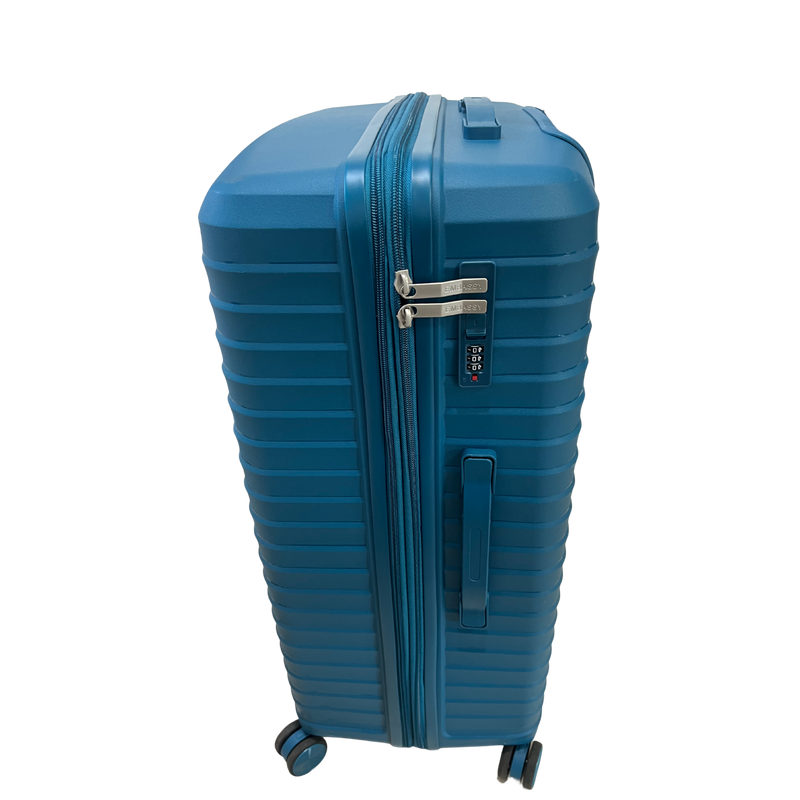 Embassy Chic Large Trolley Case Lake Blue