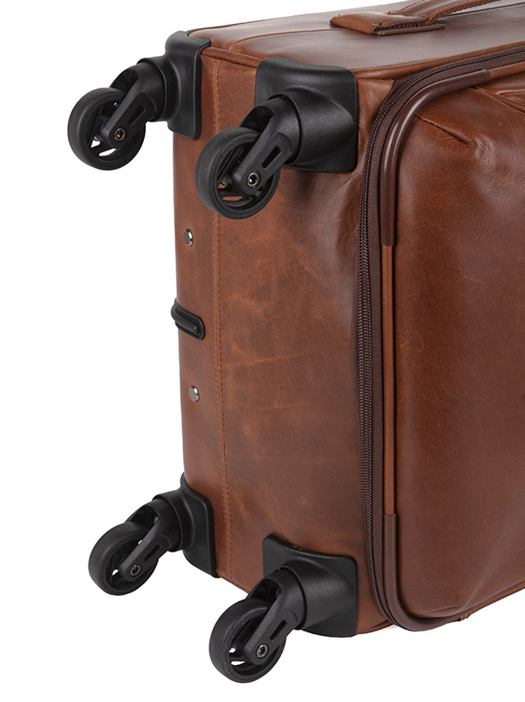 Cellini Infiniti Carry On Trolley Brown