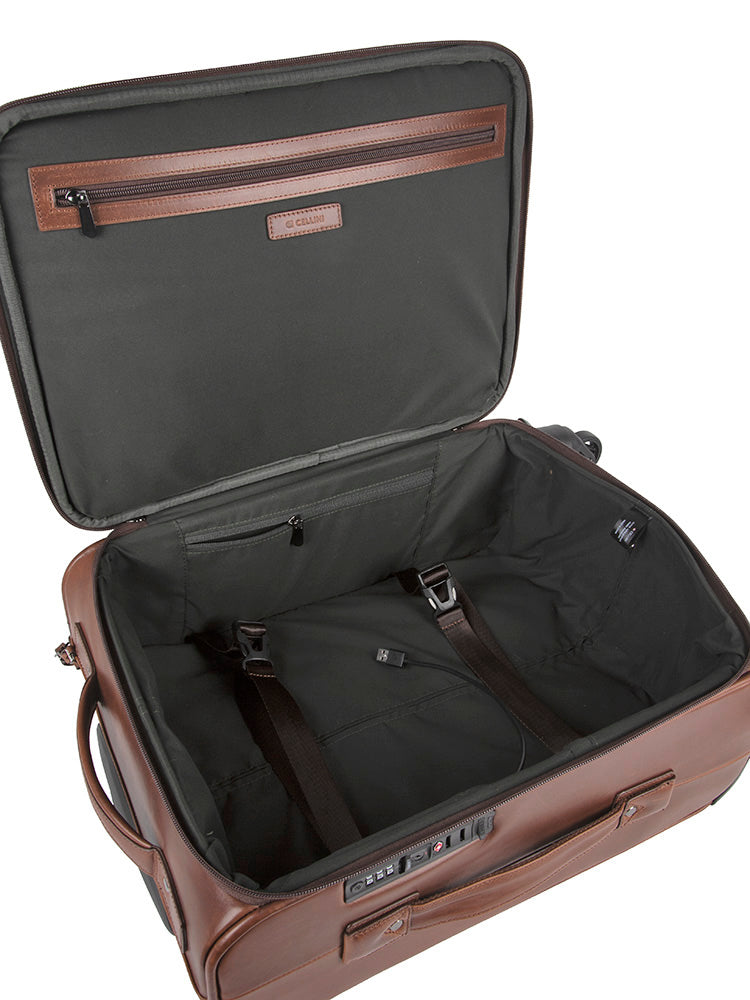 Cellini Infiniti Carry On Trolley Brown