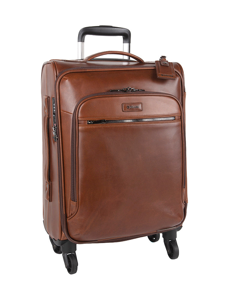 Cellini Infiniti Carry On Trolley Brown