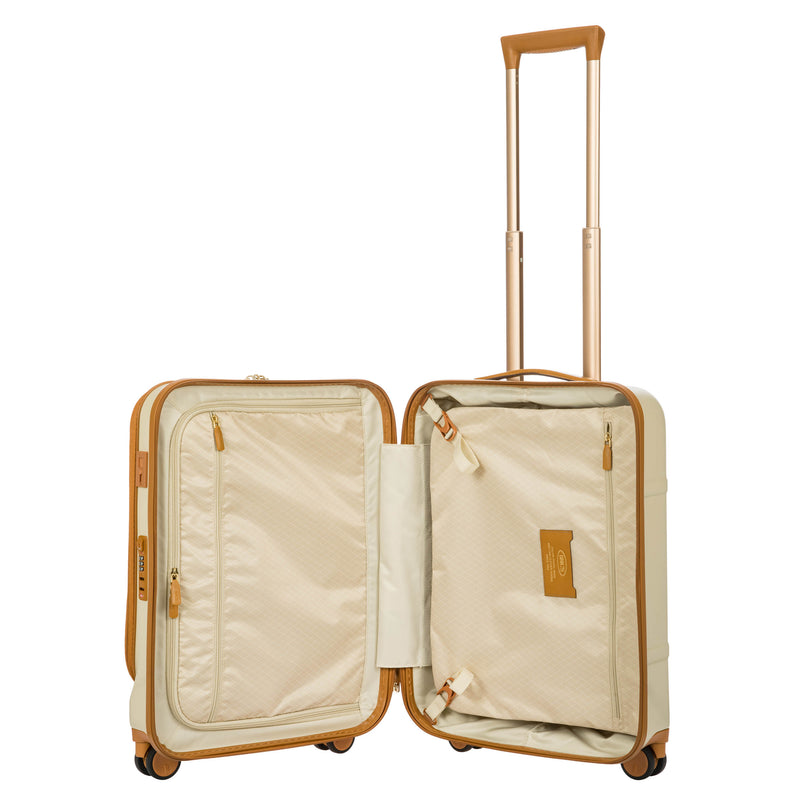 BRICS Bellagio Business Spinner Carry On Cream