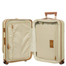 BRICS Bellagio 55cm Spinner Trunk With Organiser Cream