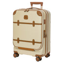 BRICS Bellagio 55cm Spinner Trunk With Organiser Cream