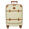 BRICS Bellagio 55cm Spinner Trunk With Organiser Cream