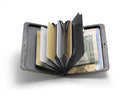 Ogon V2L Anodised Aluminium Smart Case Card Wallet Stone Grey