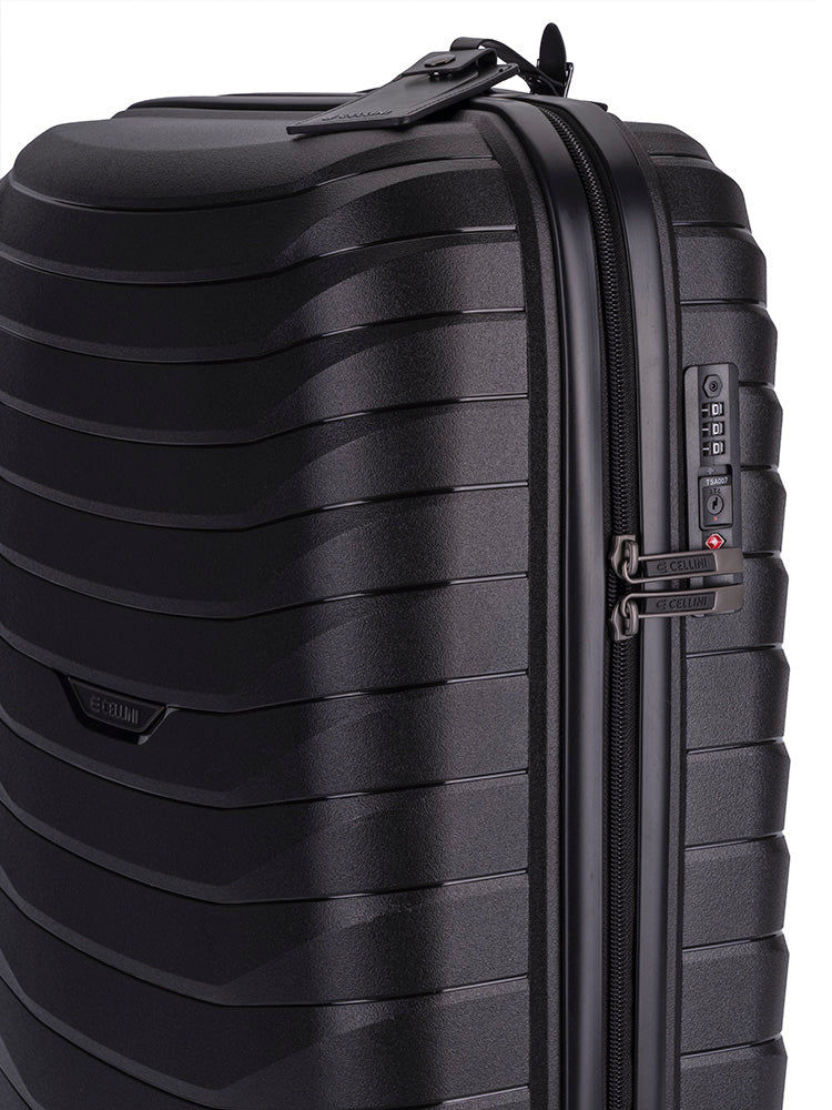 Cellini Grande Carry On Trolley Case Black