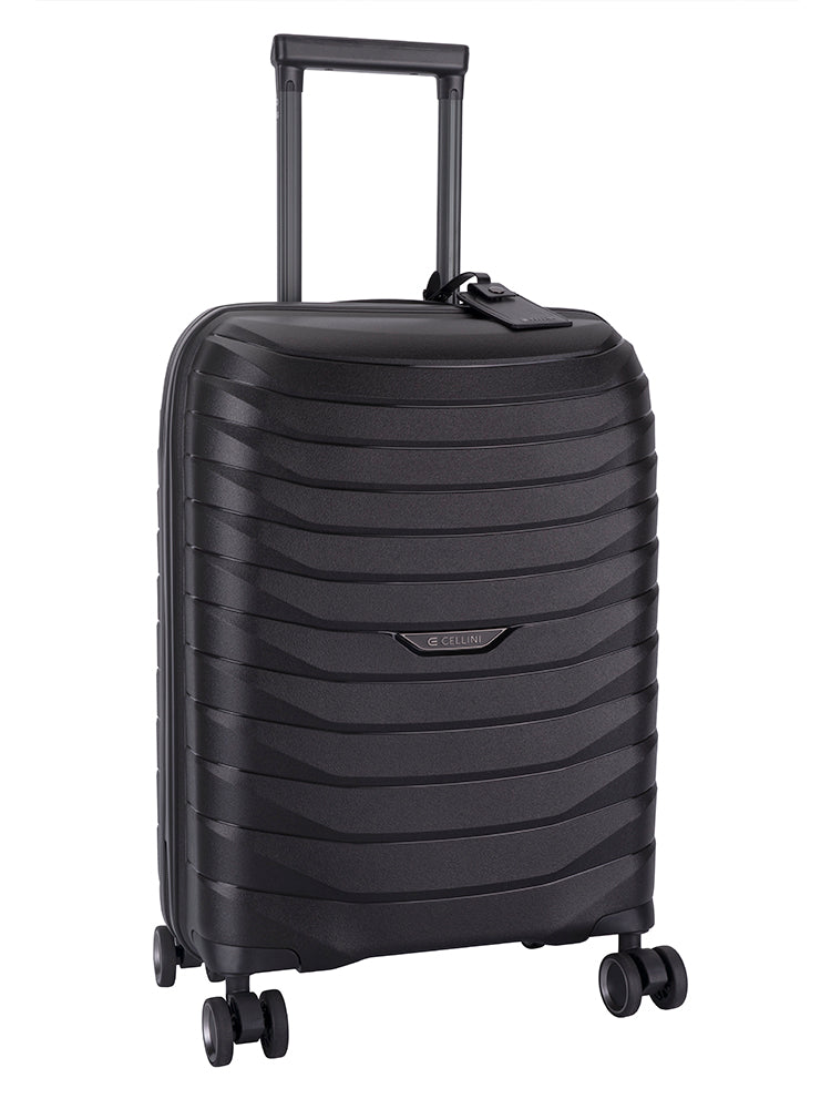 Cellini Grande Carry On Trolley Case Black