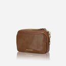 Bella Bianca Leather Topaz Camera Bag Tan