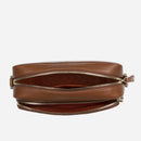 Bella Bianca Leather Topaz Camera Bag Tan