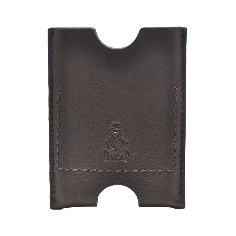 Dakar Stone Leather Card Holder