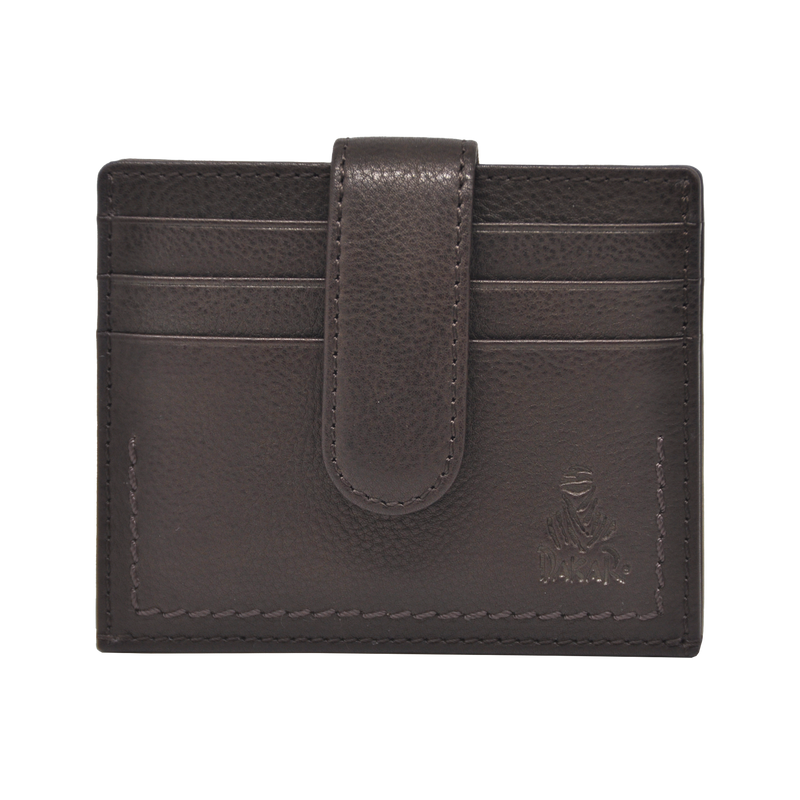 Dakar Stone Leather Card Holder