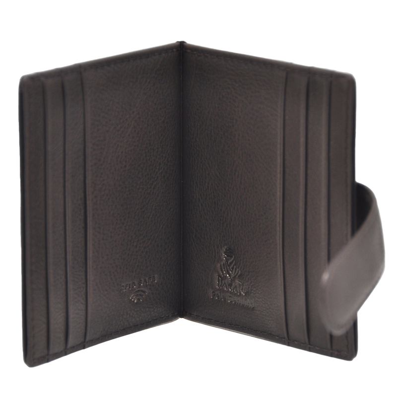 Dakar Stone Leather Card Holder