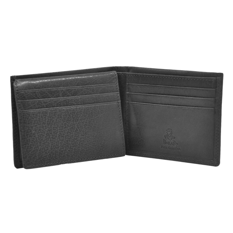Dakar Wild Leather Wallet 10cc Black