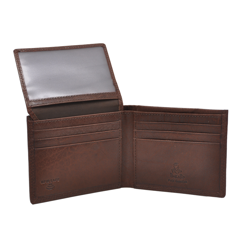 Dakar Wild Leather Wallet 10cc Brown