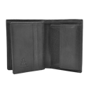 Dakar Wild Leather Wallet 9 cc Coins Black