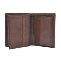 Dakar Wild Leather Wallet 9 cc Coins Brown