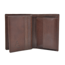 Dakar Wild Leather Wallet 9 cc Coins Brown