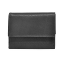 Dakar Wild Leather Trifold Wallet Black
